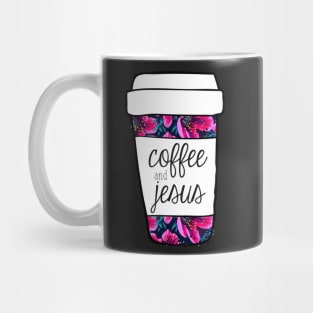 Coffee and Jesus Tropical Mug Mug